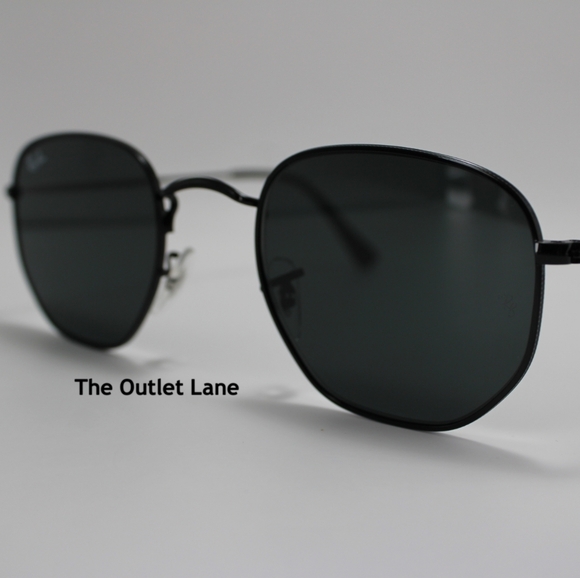 Model Display Ray-Ban Hexagonal Black RB3548N - Picture 6 of 16